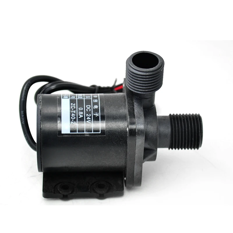 24V DC мини бесщеточный магнитный насос горячей воды (100 градусов) ZC-T40 | Обустройство