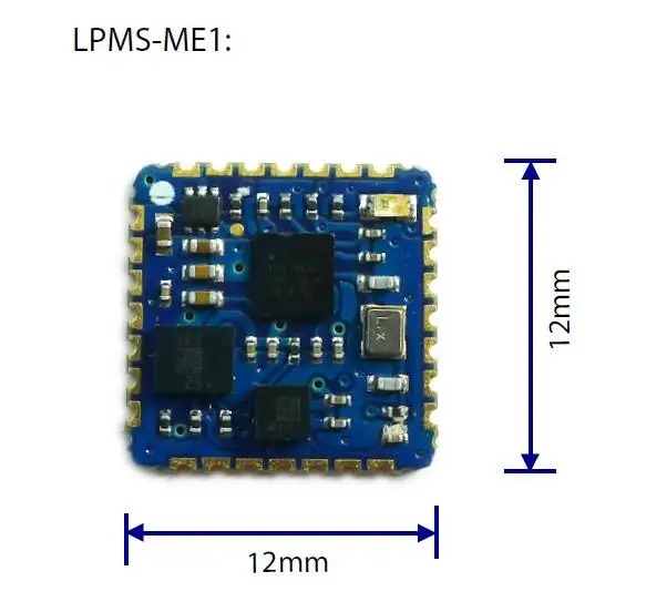

LPMS-ME1 Miniature 9 Axis Attitude Sensor / Gyroscope /IMU Inertial Measurement Module