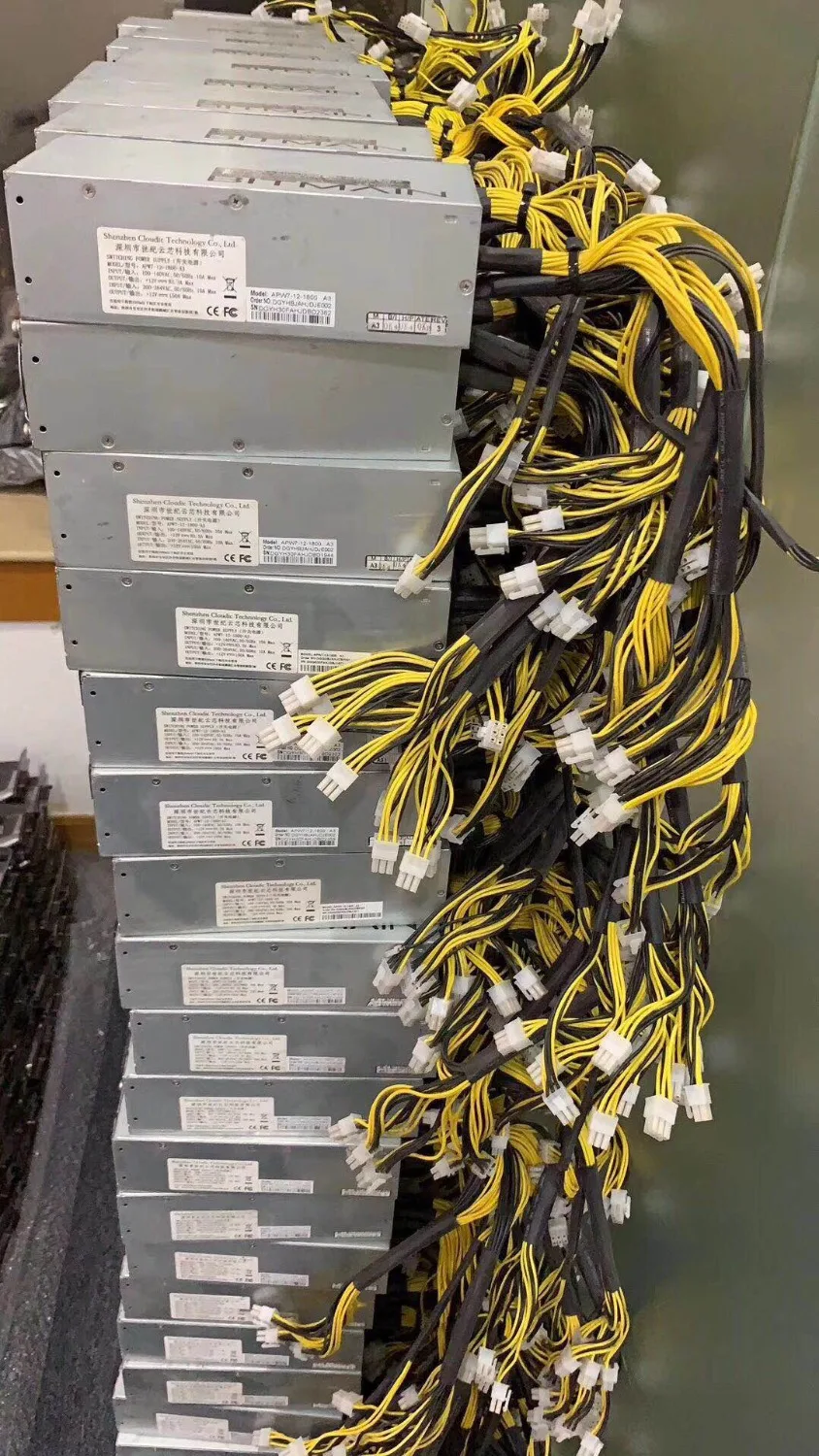 Б/у блок питания BITMAIN APW7 1800 Вт для Antminer S9 S9i Z9 Z11 Z15 L3 + D3 T9 E3 Innosilicon A9 D9 A10 ETH | Компьютеры