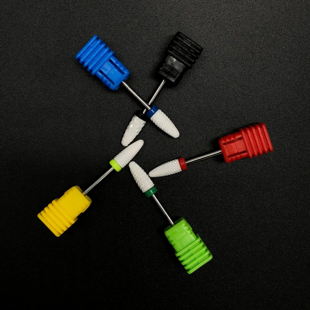 1 шт. керамический маникюрный Полирующий гвоздь сверло чистый буф карбидные
