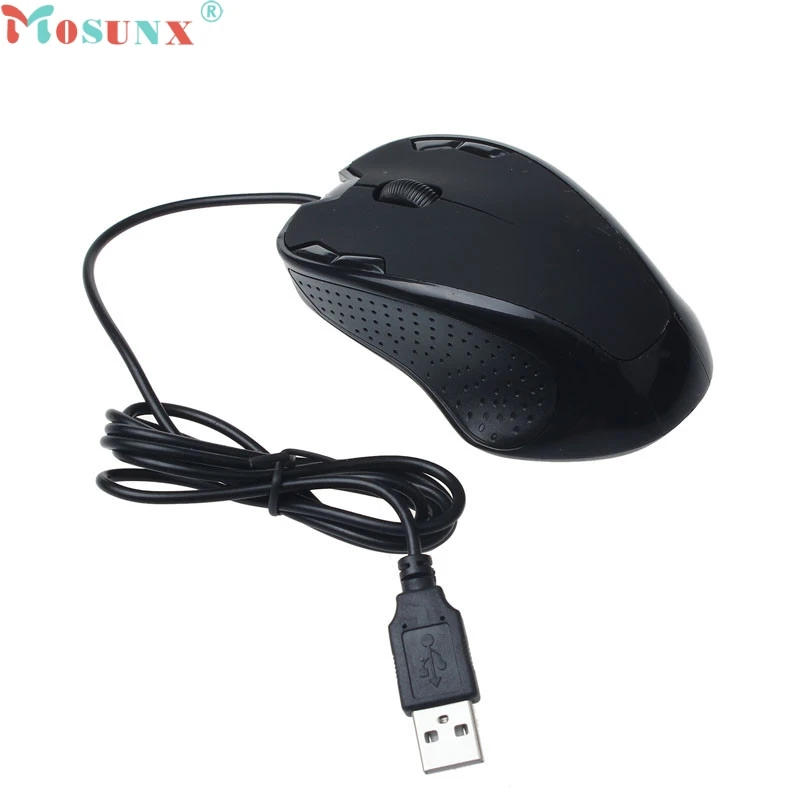 Mosunx Роскошные 1800 DPI USB Проводная оптическая игровая мышь для ПК ноутбука 0106|mouse for