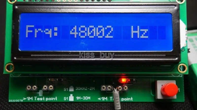 Цифровой светодиодный осциллятор измеритель низкой/высокой частоты 3 м 20 30 кГц 2