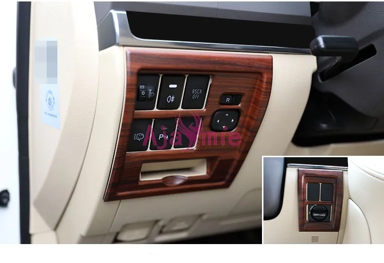 Для Toyota Land Cruiser LC 200 2008 2018 Деревянный Цветной держатель вентиляционного отверстия