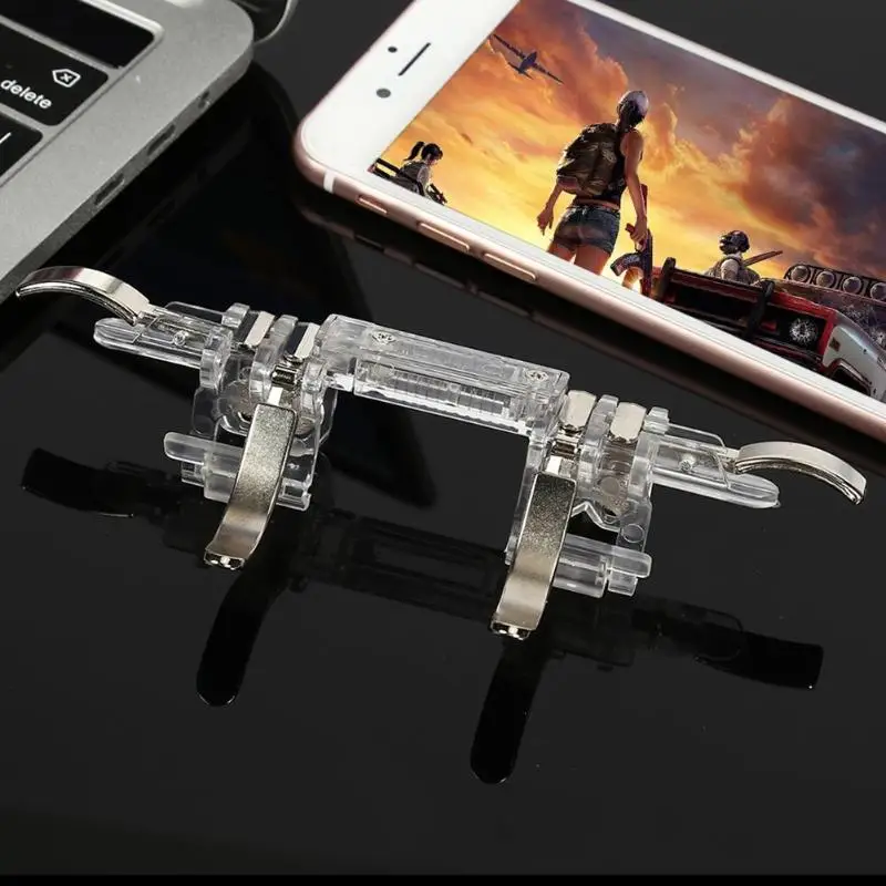 K19 игровой джойстик для PUBG L1 R1 Кнопка пожарной цели игровая съемка Hands Free Trigger Artifact Key Joypad палочки для мобильного телефона