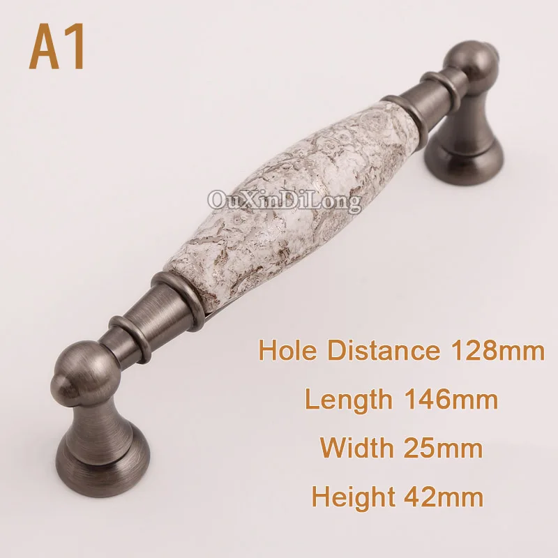 Высококачественные ручки для мебели 10 шт. Европейский сельский стиль выдвижные