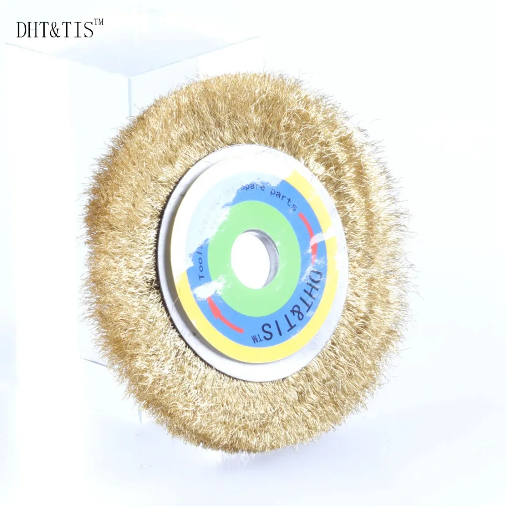 2 шт. круглая щетка из нержавеющей стали и латуни 100 х16 мм 0 15 мм|wire wheel brush|brass wire