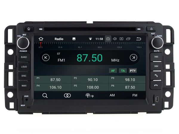 PX5 Android 8 0 ips экран автомобильный DVD для GMC Chevy Silverado Tahoe Suburban 4 ГБ Оперативная память +
