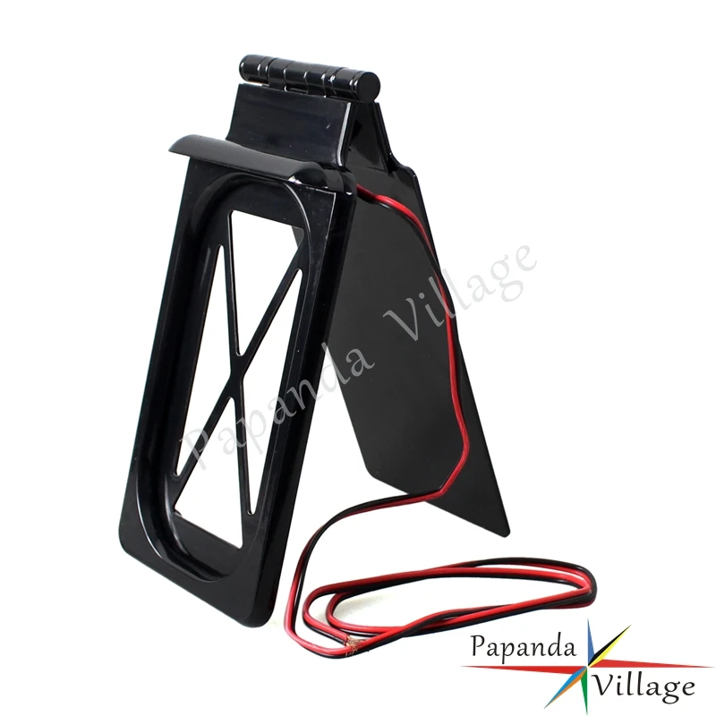 Papanda мотоцикл алюминиевый скрытый номерной знак кронштейн держатель для Harley Touring