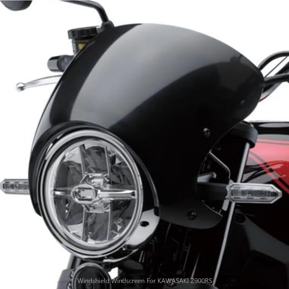 Ветровое стекло для мотоцикла Areyourshop из АБС пластика защита от ветра Cafe Racer Kawasaki