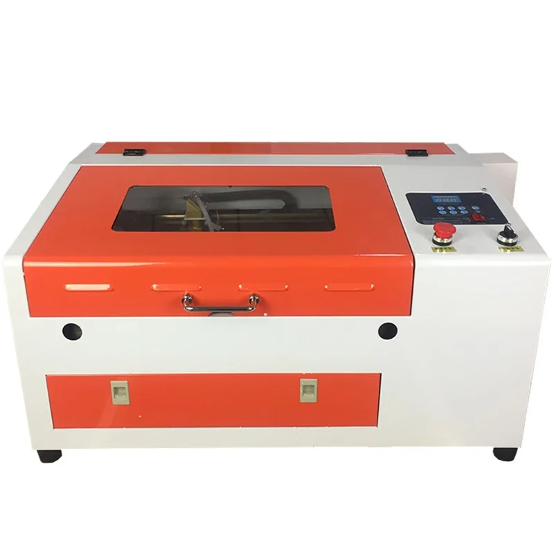 Цена по прейскуранту завода 50 Вт CNC CO2 резиновый лазерный гравировальный станок
