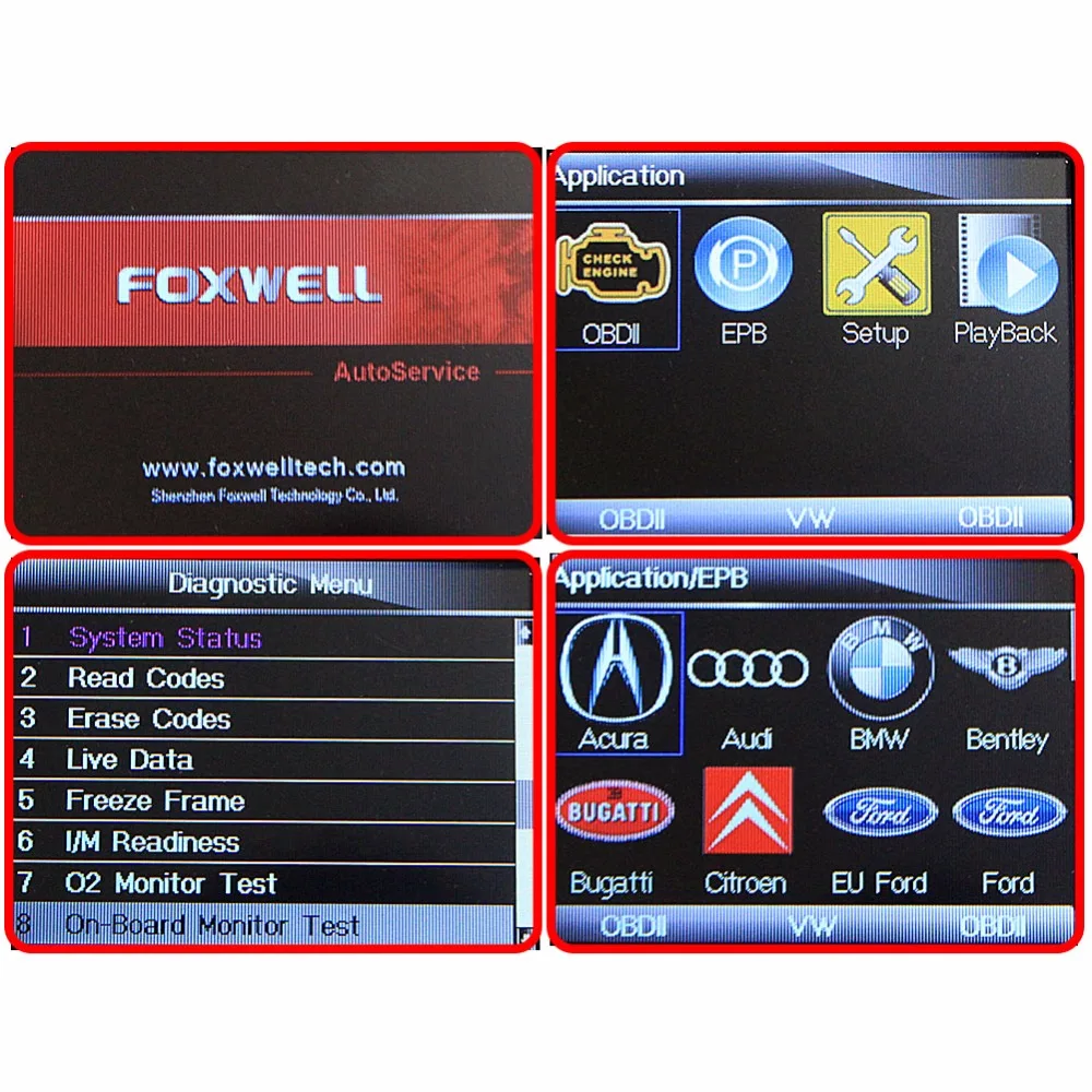 Автомобиль инструменты Foxwell NT415 парковка инструмент для обслуживания и ремонта