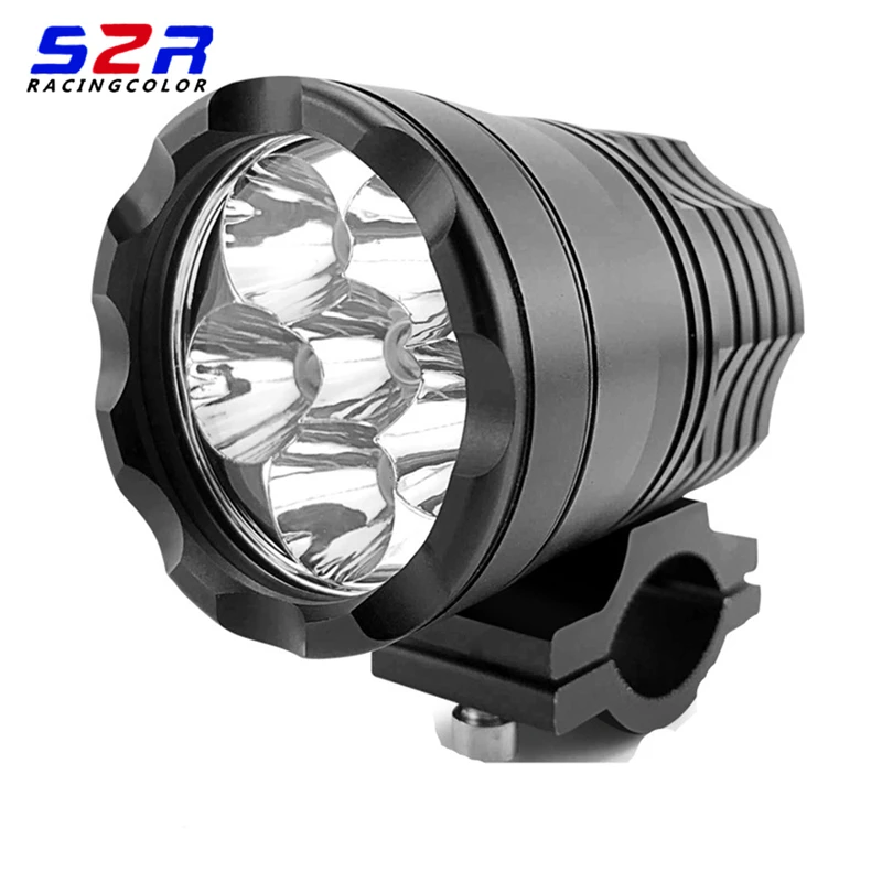 1X 90 Вт белый 6000 К 7800LM 6 шт. с чипами CREE светодиодный фонарь для мотоцикла