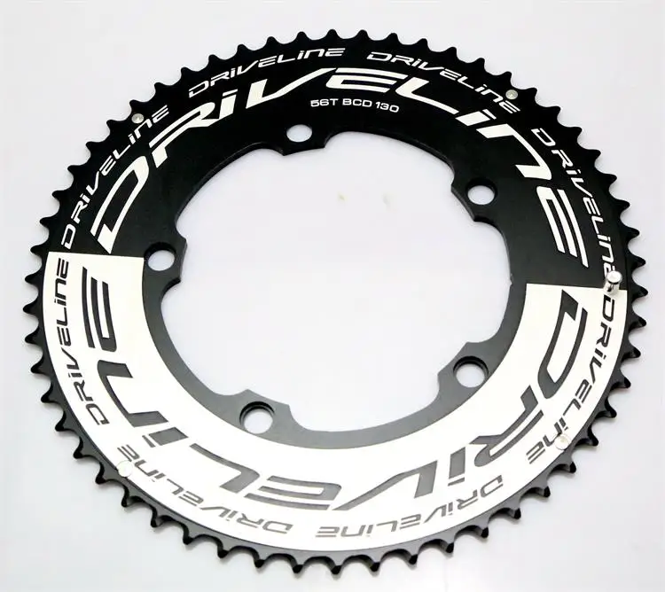 DRIVELINE CNC 56/46 дорожный велосипед TT chainring 130BCD