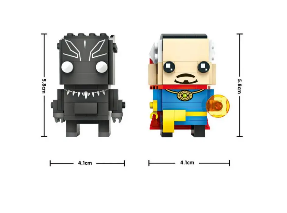 LOZ Супер Герои Комиксов серии Доктор Странная Фигура Модели nano block Building blocks