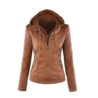 2021 winter faux leather jacket women casual basic coats plus size 7xl ladies basic jackets waterproof windproof coats female