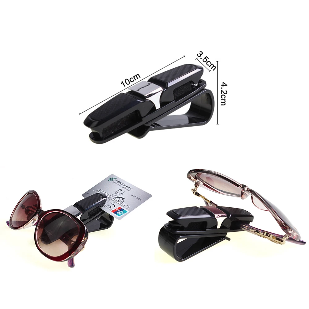 1 шт. черный Чехол для очков стайлинга автомобиля автомобильный солнцезащитный