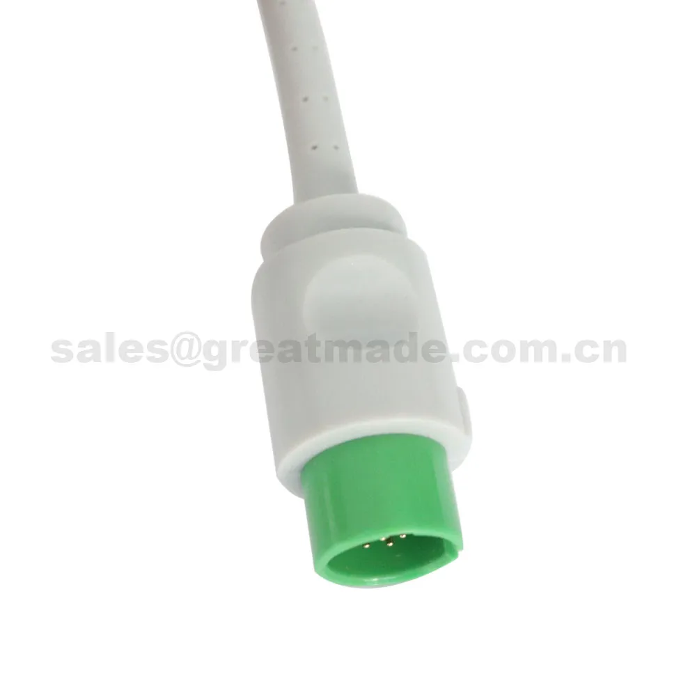 Совместимый Spacelab медицинский 700 0008 07 5 Lead IEC/AHA включен Tru Link ECG кабель 10 футов и 17pin| |