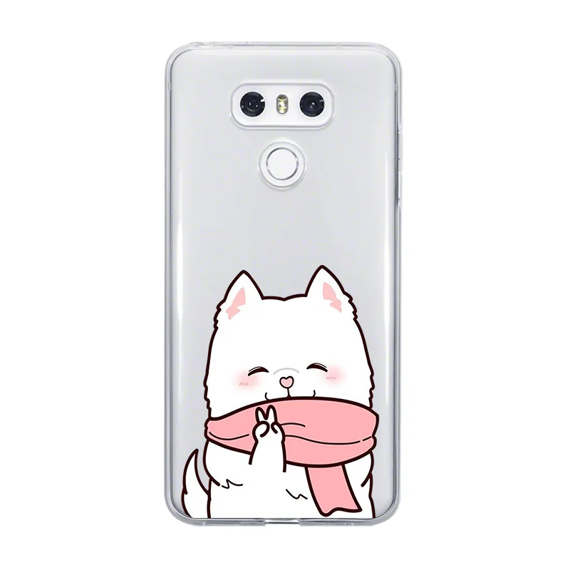 Patterned 8 Ciciber щенок крышка с котенком для LG G6 G7 G5 G4 V20 V30 V35 V40 THINQ мягкий чехол для телефона для LG K8 K7 K10 K4 K9 K11 плюс - Цвет: Patterned 8