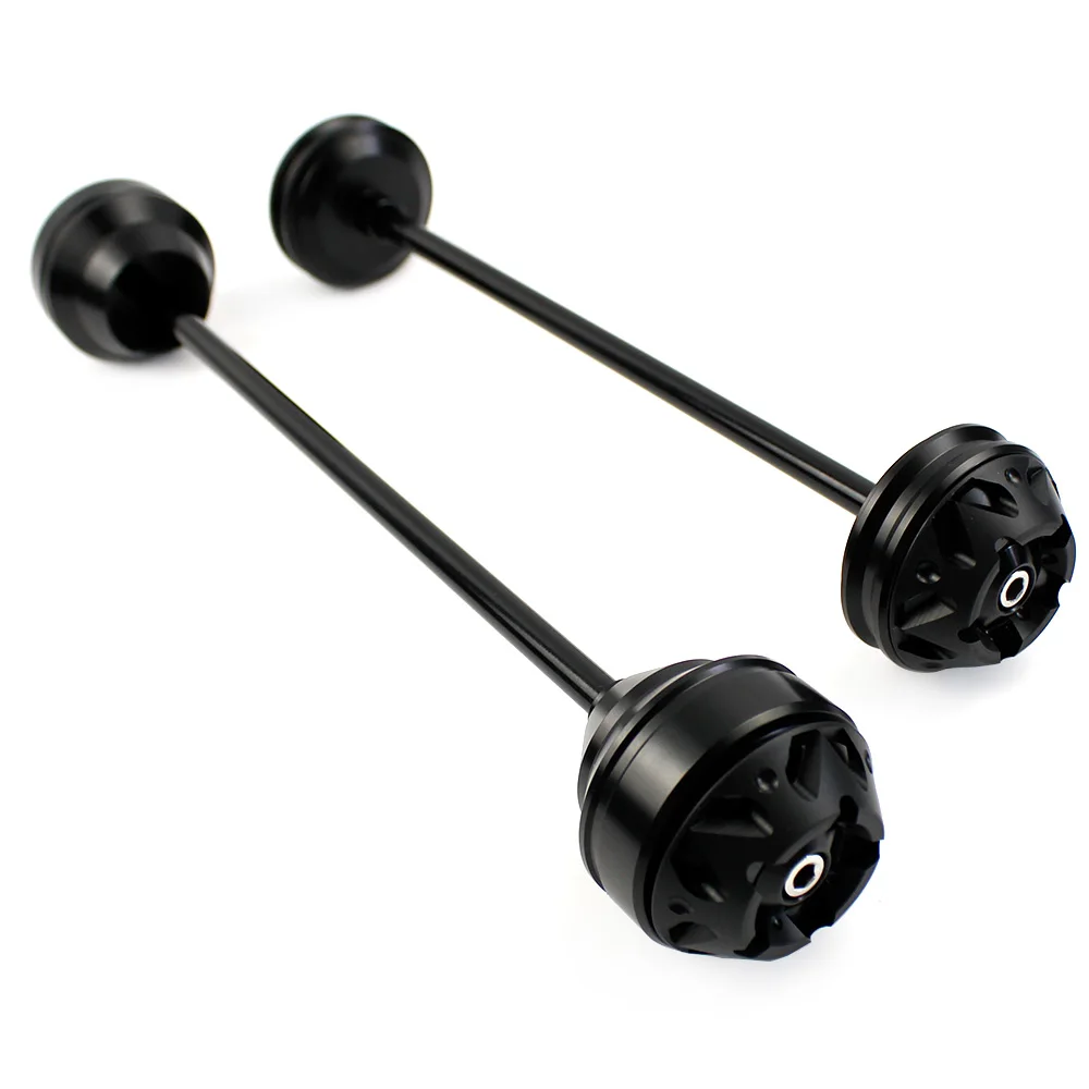 Передние и задние слайдеры оси вилки колеса с ЧПУ защитная крышка для Yamaha MT 09 FZ09