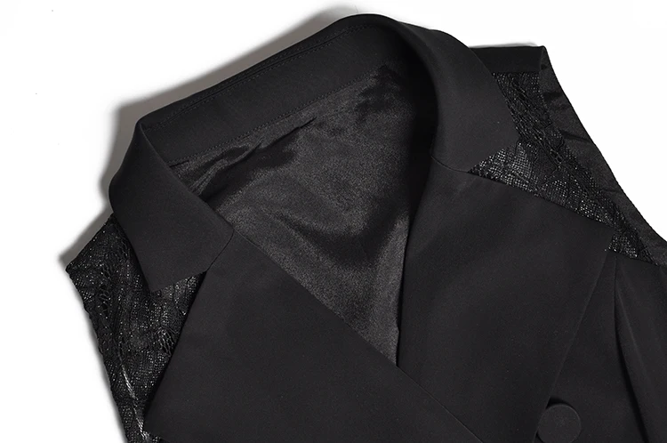 2019 New Arrival Fashion Spring Suits Sexy See Through Lace Bodycon Blouse Flare Long Trousers Elegant Two Pieces Women Set K258 | Женская