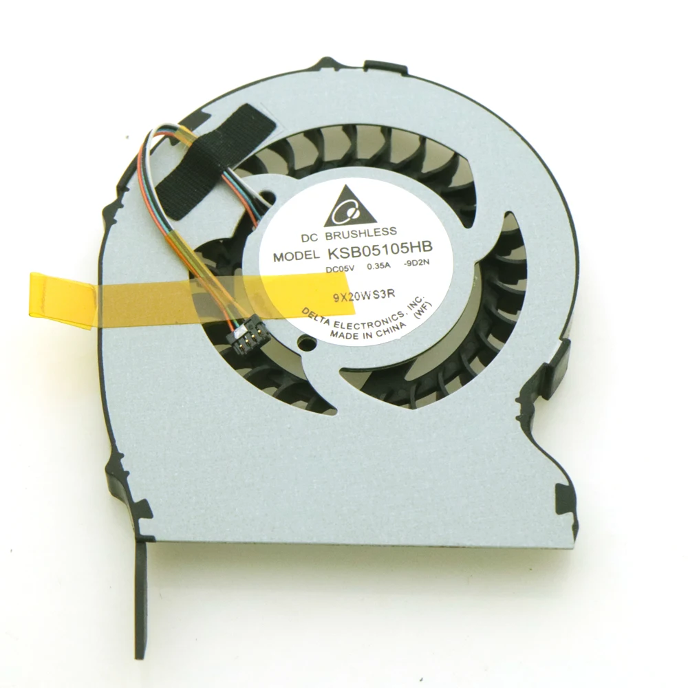 Бесплатная доставка KSB05105HB DC5V 0.35A для HP Envy 13 1000 1050ea 1102tx 1030C 538340 001 CPU VGA кулер