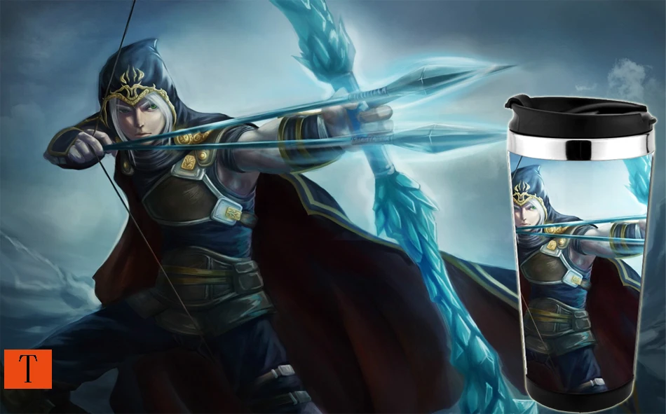 450 мл кружка для путешествий, рекламная кружка, легкая для DIY, кружка League of Legends, много фотографий с новой крышкой без утечки