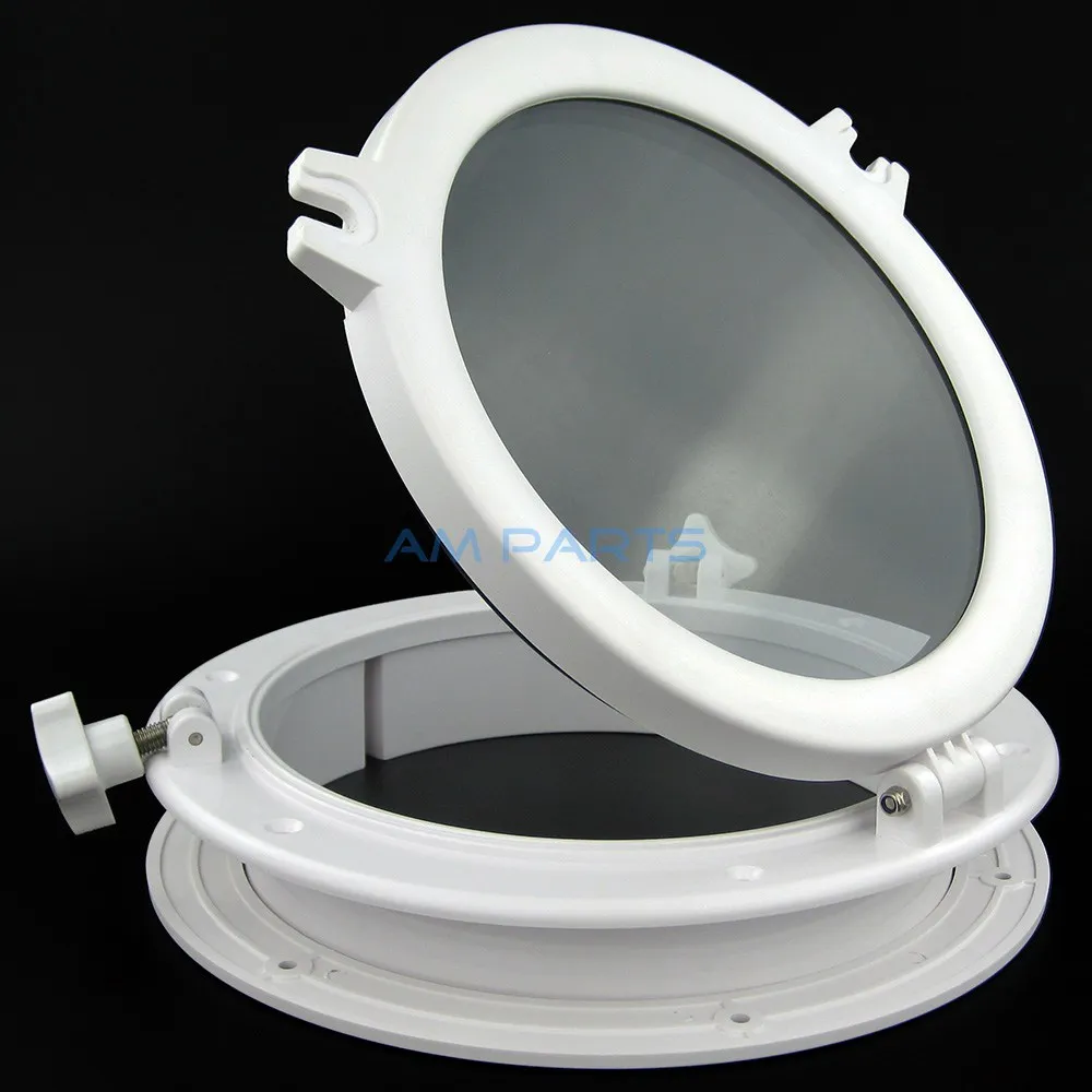 Лодка иллюминатор пластиковые морские круглые люки 1" яхта RV окна Portlight