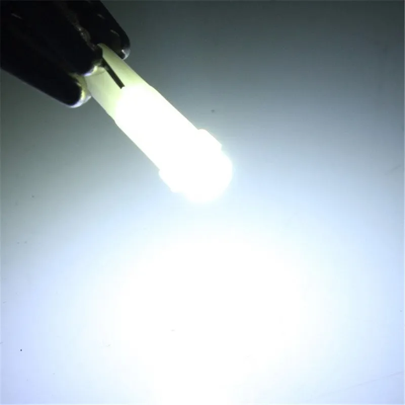 10 шт./лот T5 0 2 Вт 1 SMD Led керамическая автомобильная боковая клиновидная панель