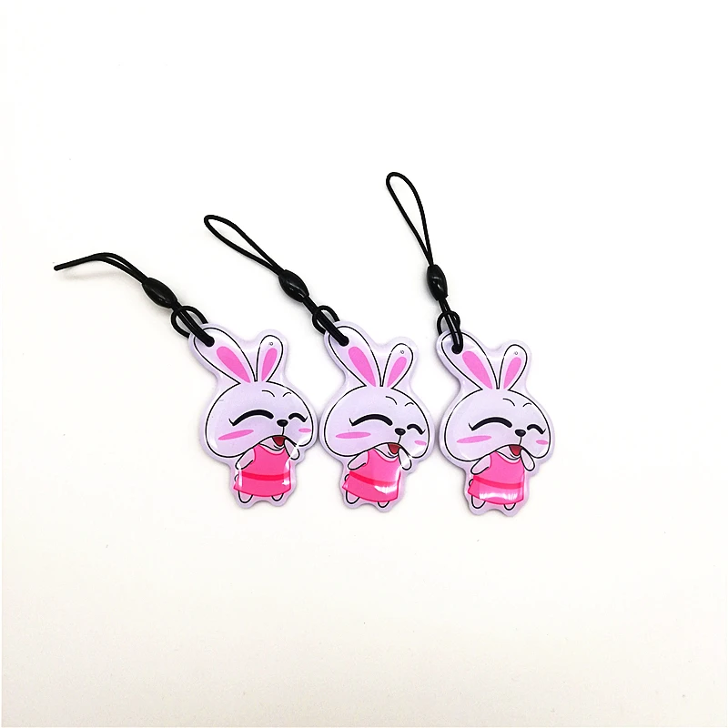 

1Pcs 125KHZ EM4305 Rewritable Keyfob Blank Card Token Tag Keychain Smart tickets Badge For RFID ID Copier Duplicator