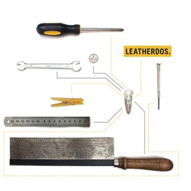 EDC Gear Карманный Брелок 8 в 1 многофункциональная шпилька из нержавеющей стали
