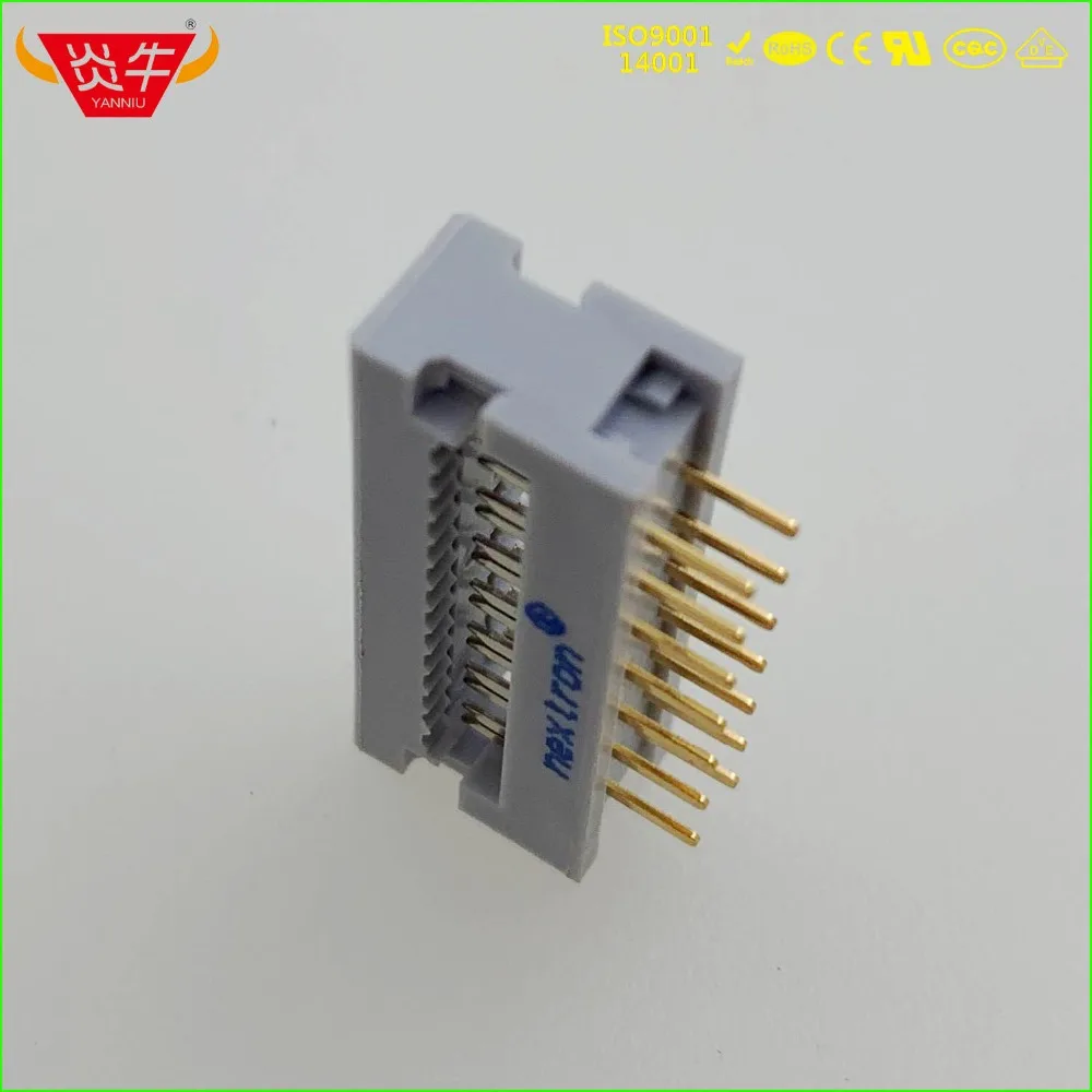Разъем IDC разъем 2 54 мм 2*7P 14 контактный ISP JTAG для плоского ленточного кабеля