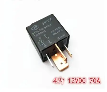 Новое реле HFV7 012 htm r 4 контактный 12VDC dihao вентилятор кондиционирования воздуха