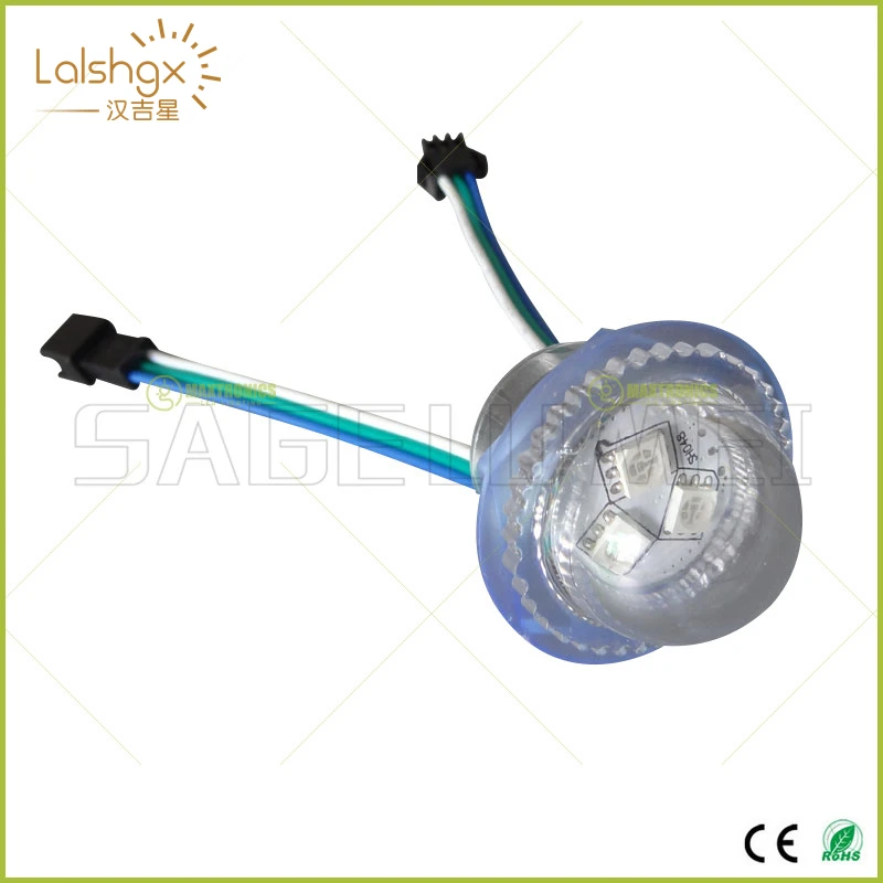 30 шт. DC12V WS2811 светодиодный модуль открытые Точечный светильник 3 s 5050 SMD RGB чипы