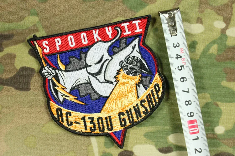 ВВС AC-130U Spooky II Боевая нашивка в Ираке афсоц спецназ стрекоза Военная Тактическая |