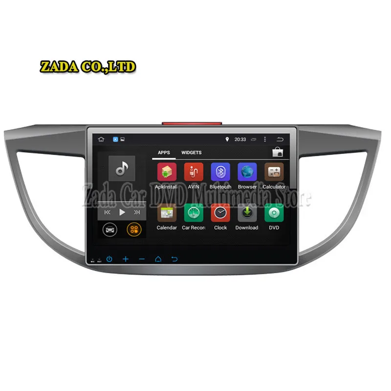 NaviTopia 10 1 дюймов Octa Core 4 ГБ Android 8 0/Android 7 автомобиль DVD gps для HONDA CRV 2012 Поддержка