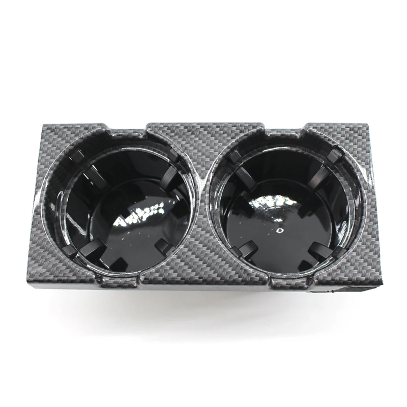 New Front Console Dual Drink Cup Holder for 3 Series E46 98-06 Carbon Fiber | Автомобили и мотоциклы