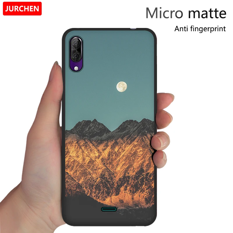 Новый мультяшный чехол JURCHEN с 3D рисунком для Wiko View 2 Go силиконовый мягкий ТПУ
