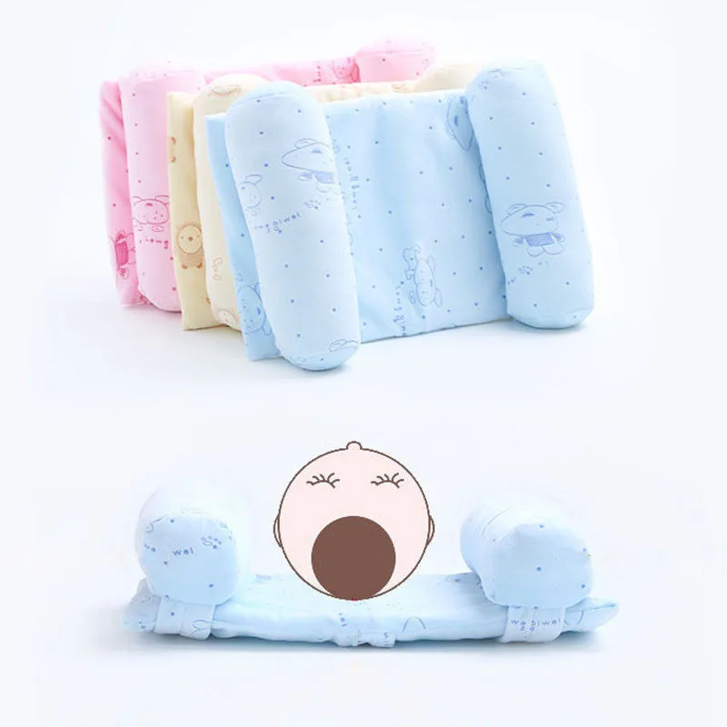 Детские подушки для новорожденных безопасные хлопковые мальчиков и девочек сна