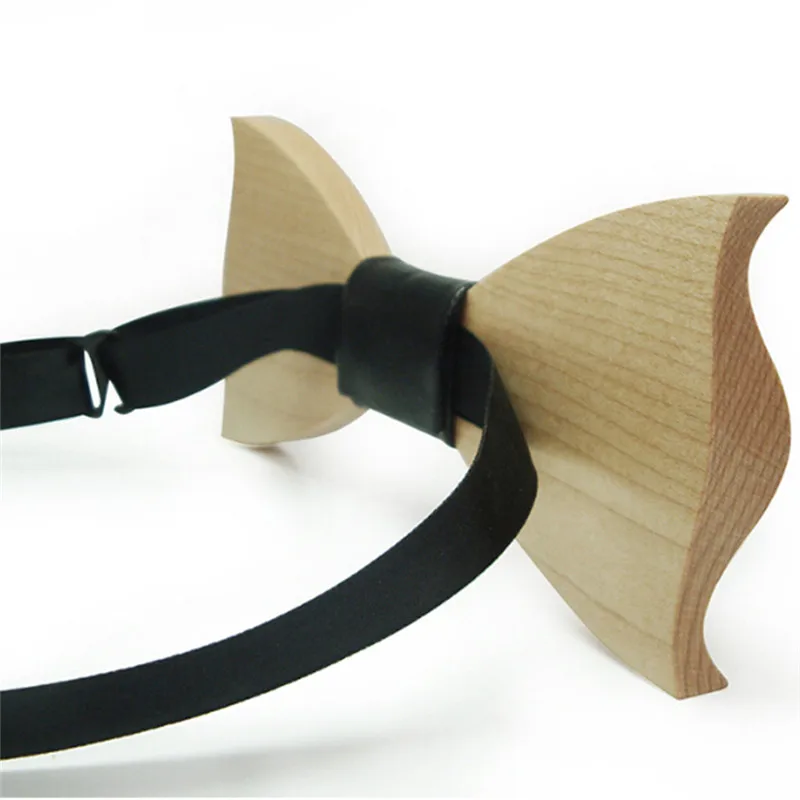 

Wood Bow Tie Mens Wooden Bow Ties Gravatas Corbatas Business Butterfly Cravat Party Ties For Men Wood Ties Wedding Dropship Hot