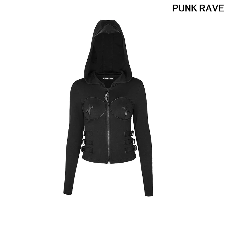 Популярные толстовки с вырезами на спине пикантное облегающее Женское пальто