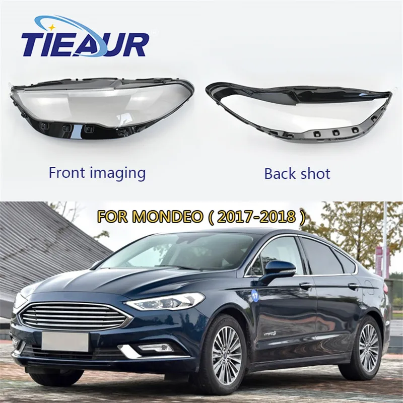 4 двери автомобиля фары прозрачный корпус для Mondeo MK5 MK6 2013- Прозрачная крышка объектива Замена