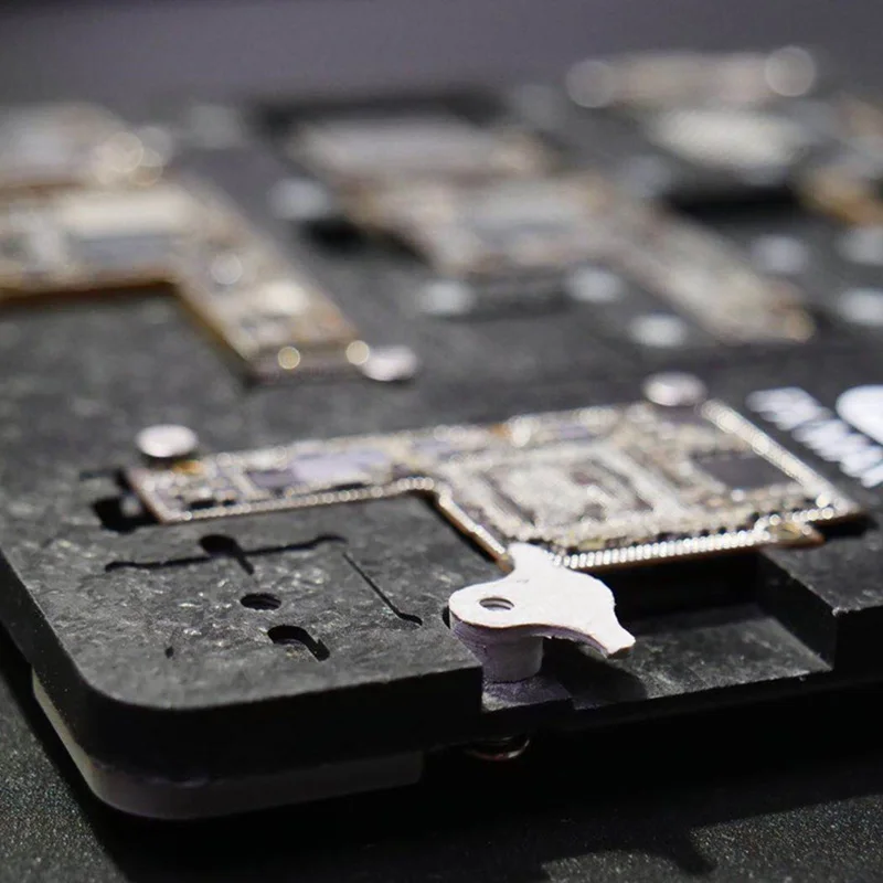 Найти X для iPhone X/XS MAX многофункциональный ремонт материнской платы приспособление средний слой передний/задний BGA трафареты
