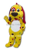 mascot lovely yellow dog puppy adult costume mascot for sale animal mascot costume advertising carnival animal costume