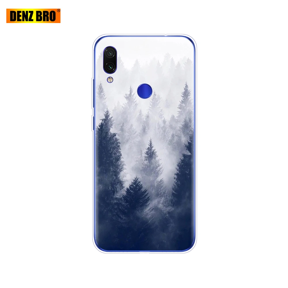 61860 Для Xiaomi Redmi Note 7 силиконовый мягкий ТПУ с рисунком для Xiaomi Redmi NOTE 7 PRO Чехол 6,3 дюймов Funda Coque Redmi Note7 чехол бампер - Цвет: 61860