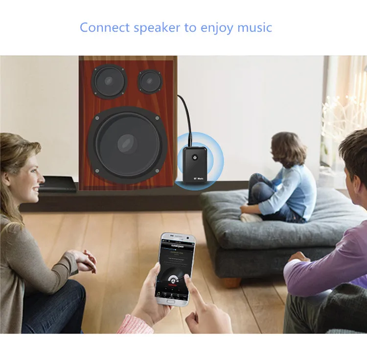 2-в-1 автомобильный fm-передатчик и приемник беспроводной Bluetooth Aux Handsfree MP3 плеер