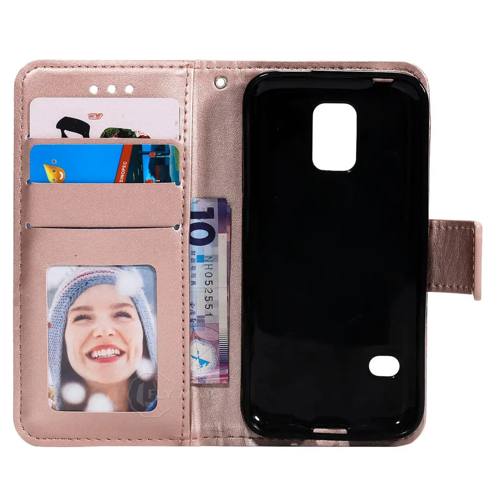 Чехол-Кошелек с откидной крышкой для Samsung Galaxy S5 MINI S5mini SM G800 G800F G800H G800HQ SM-G800H/DS SM-G800F