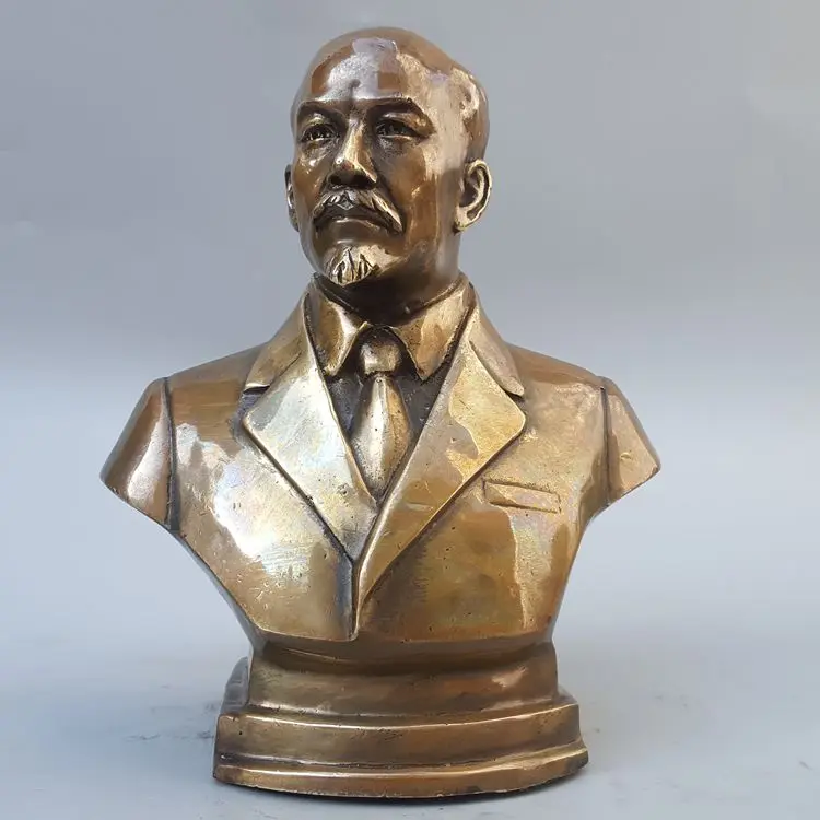 

Special offer # TOP at Collection -Soviet Union Russia Moscow great leader Vladimir Ilyich Ulyanov Lenin bronze statue