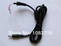 10pcs bullet tip dc plug 4 8x1 7mm cable power adapter connector cord 118cm for hp sharp etc laptop notebook free shipping