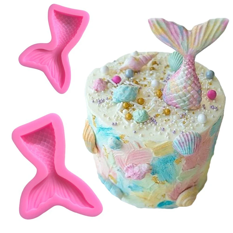 WISHMETYOU 3D хвост русалки раковины рыбий Морская звезда силиконовые формы для мыла DIY