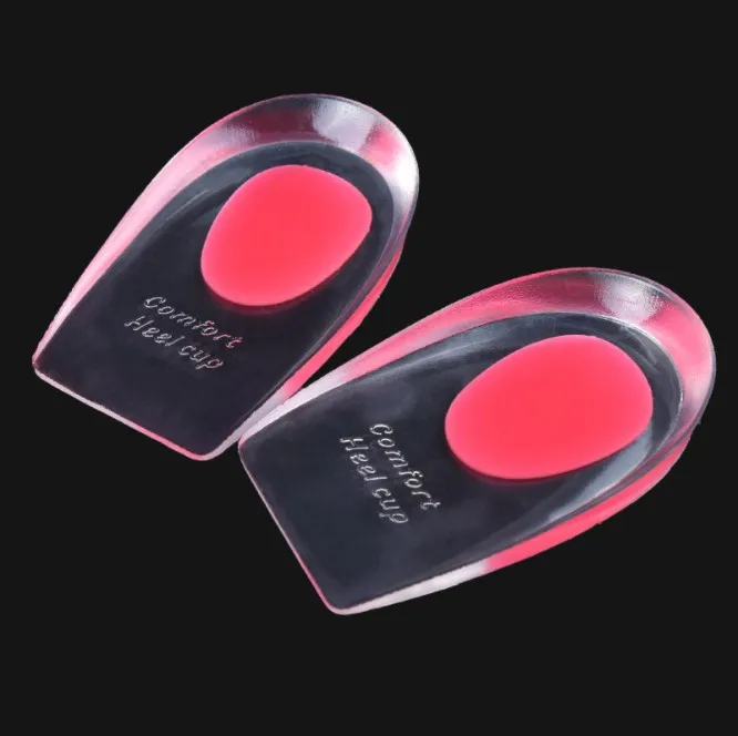 1 пара подушечек на каблуке 3D стельки из силикагеля Нескользящие женские